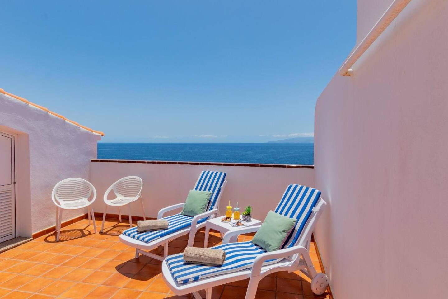 Penthouse Apt With Jacuzzi By Dream Homes Tenerife Puerto de Santiago  Dış mekan fotoğraf