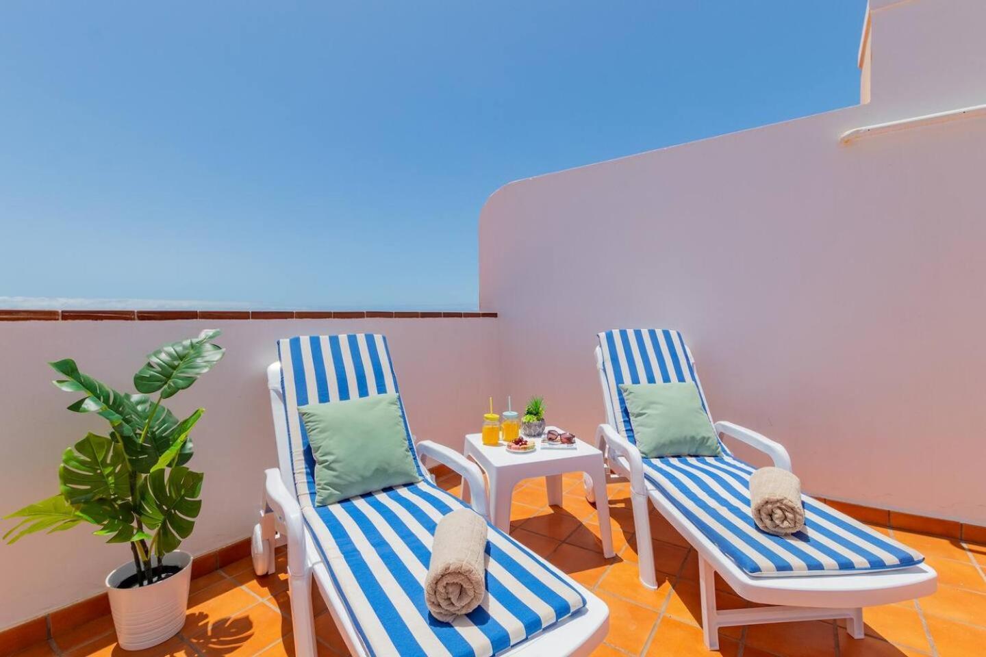 Penthouse Apt With Jacuzzi By Dream Homes Tenerife Puerto de Santiago  Dış mekan fotoğraf