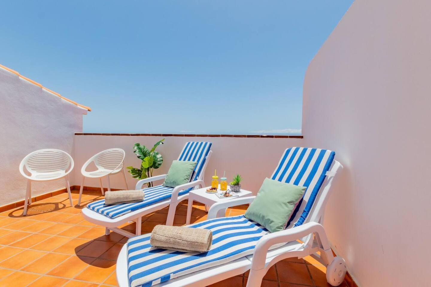 Penthouse Apt With Jacuzzi By Dream Homes Tenerife Puerto de Santiago  Dış mekan fotoğraf