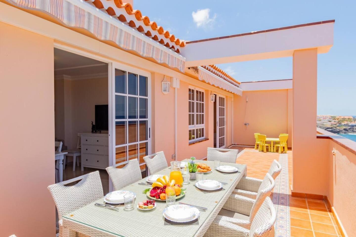 Penthouse Apt With Jacuzzi By Dream Homes Tenerife Puerto de Santiago  Dış mekan fotoğraf