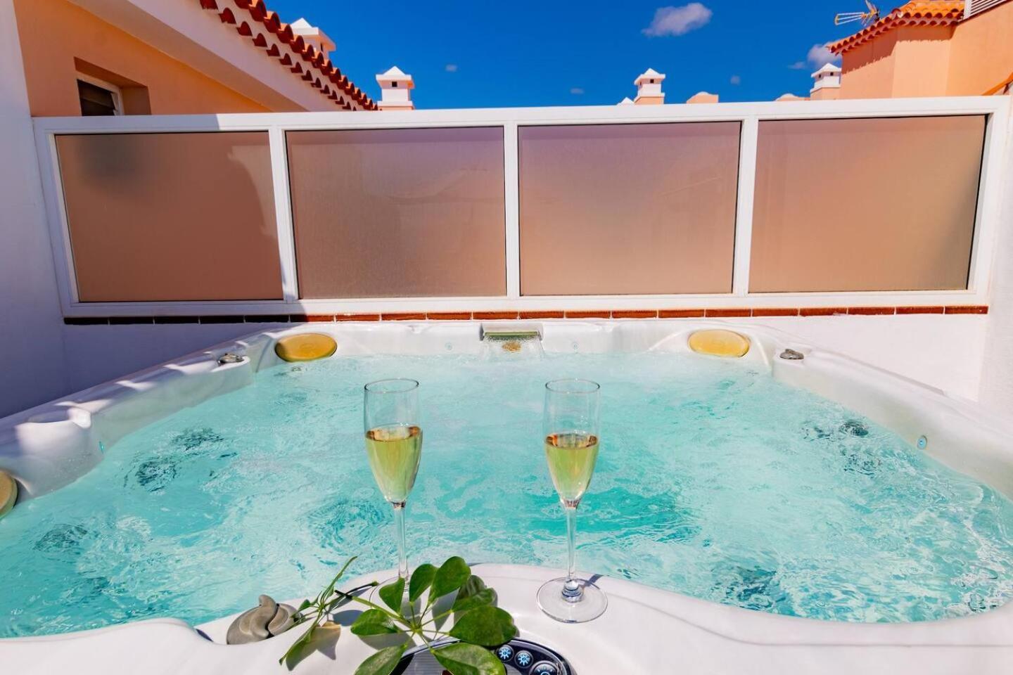 Penthouse Apt With Jacuzzi By Dream Homes Tenerife Puerto de Santiago  Dış mekan fotoğraf